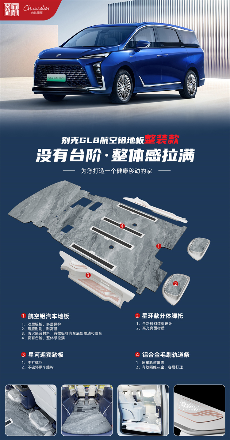 GL8冬季地板防滑怎么选